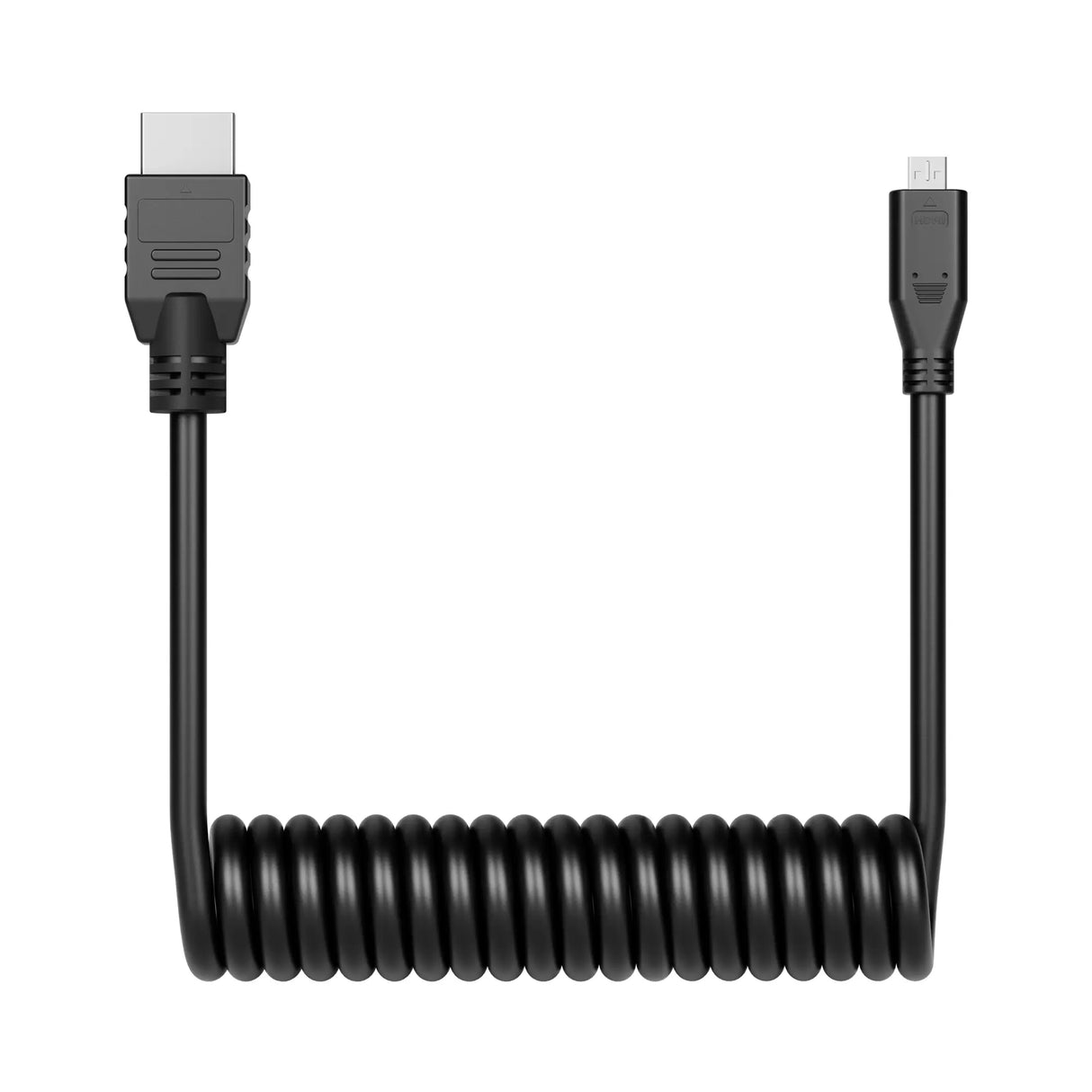 Atomos 50cm Coiled MICRO to FULL HDMI Cable