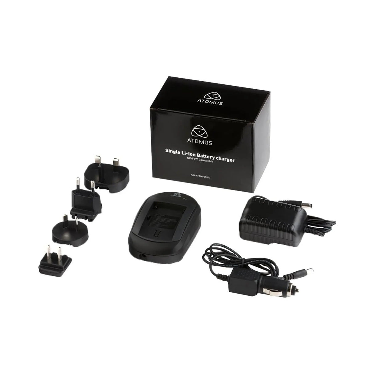 Atomos Single AC Battery Charger and Cable