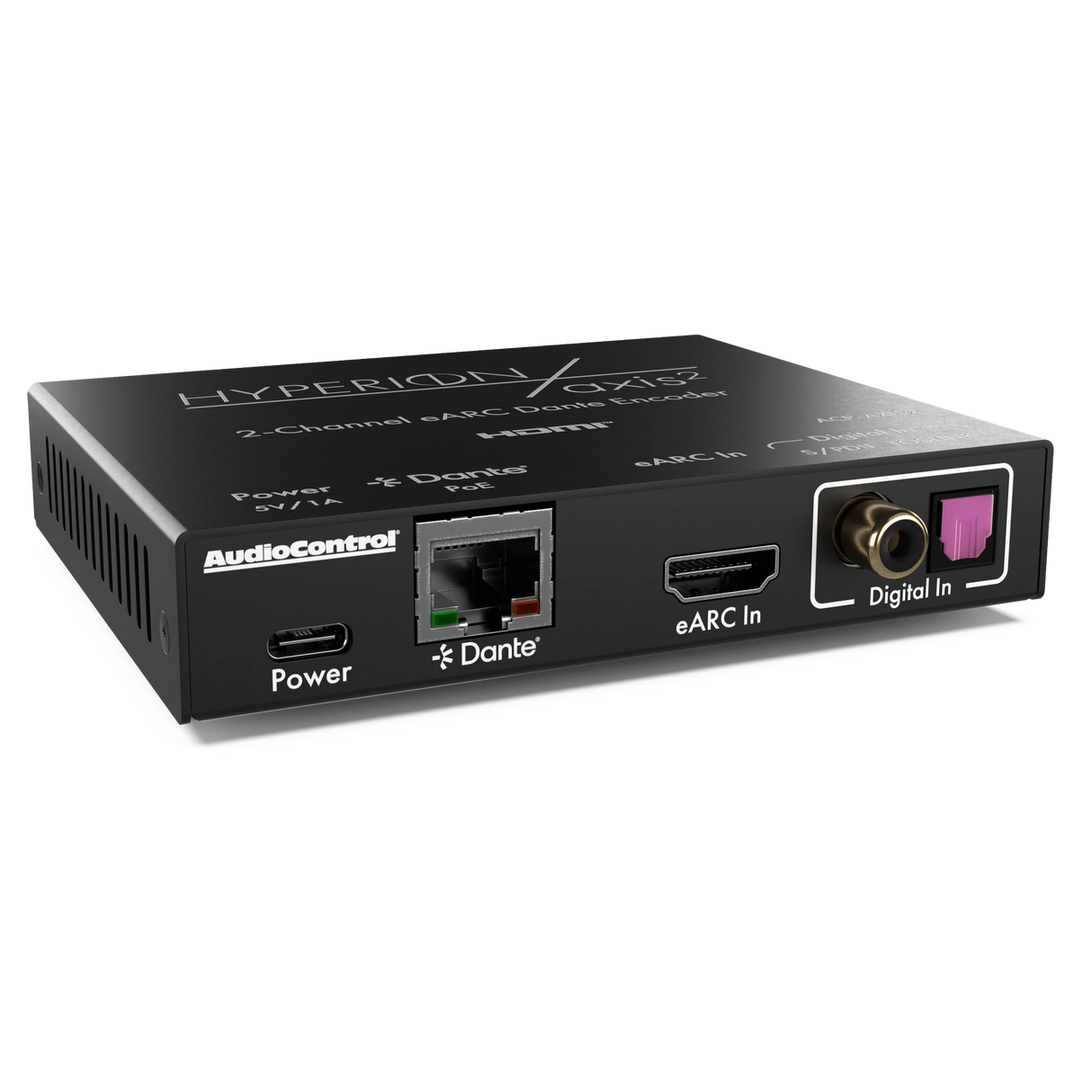 AudioControl ACP-AXIS2 Hyperion Axis2 eARC AoIP Processor, 2-Channel
