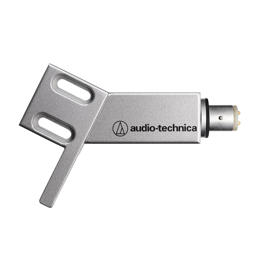 Audio-Technica AT-HS4SV Universal Headshell for Straight Tonearms, Silver