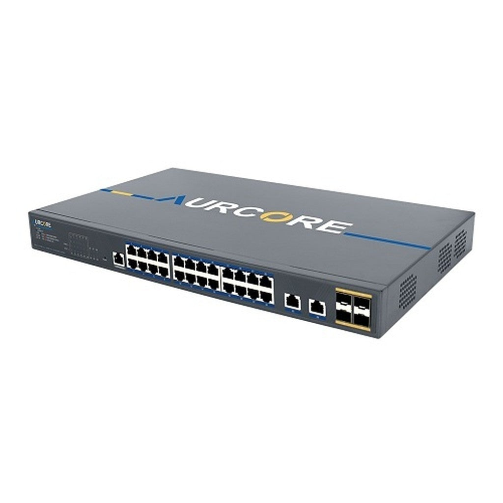 AurCore AES4102P 24-Port 2.5GbE L3 Managed PoE Plus Switch