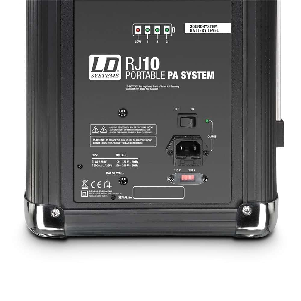 LD Systems LDRJ10 Roadjack 10 Battery Powered Bluetooth PA Speaker (Used)