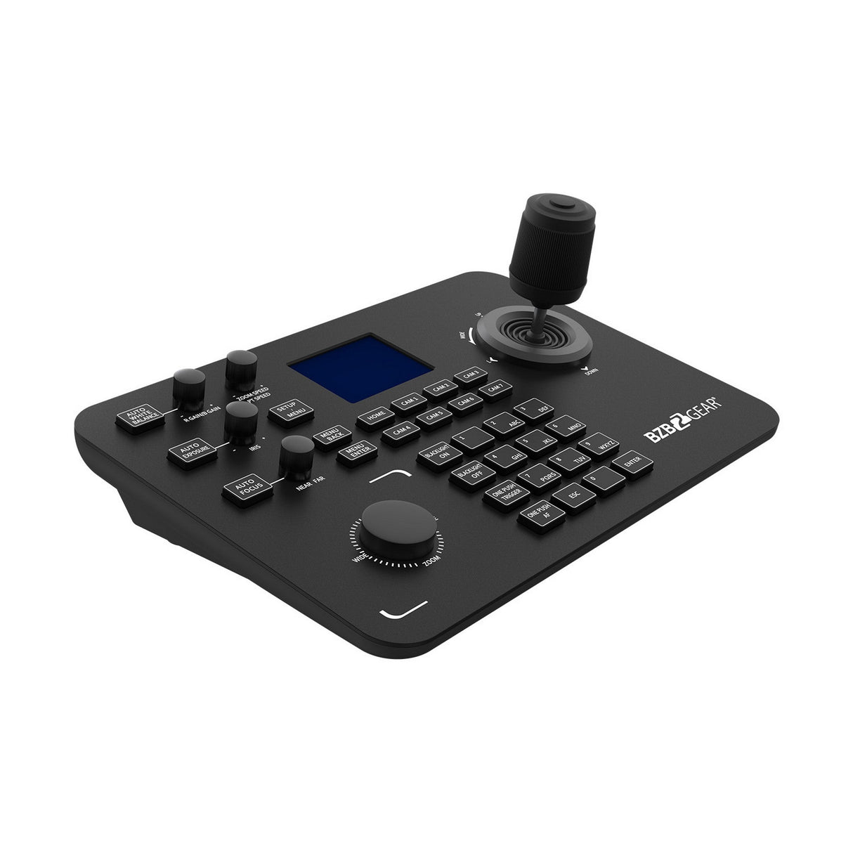 BZBGEAR BG-Commander Universal Advanced Serial and IP PTZ Joystick Controller with POE IP/RS-232/422/485