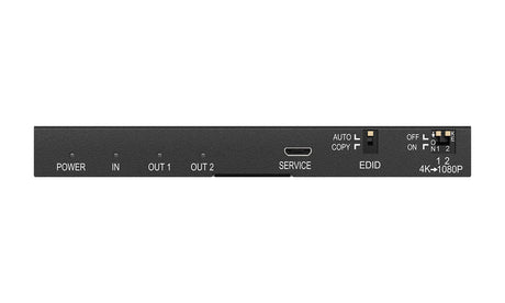BZBGEAR BG-DA-1X2AS 2-Port 4K 60Hz HDMI Splitter with Down-Scaler