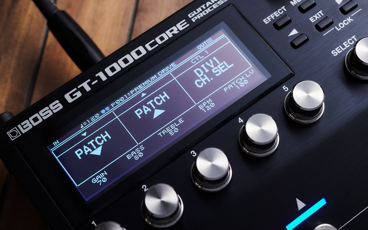 BOSS GT-1000CORE guitar effects processor