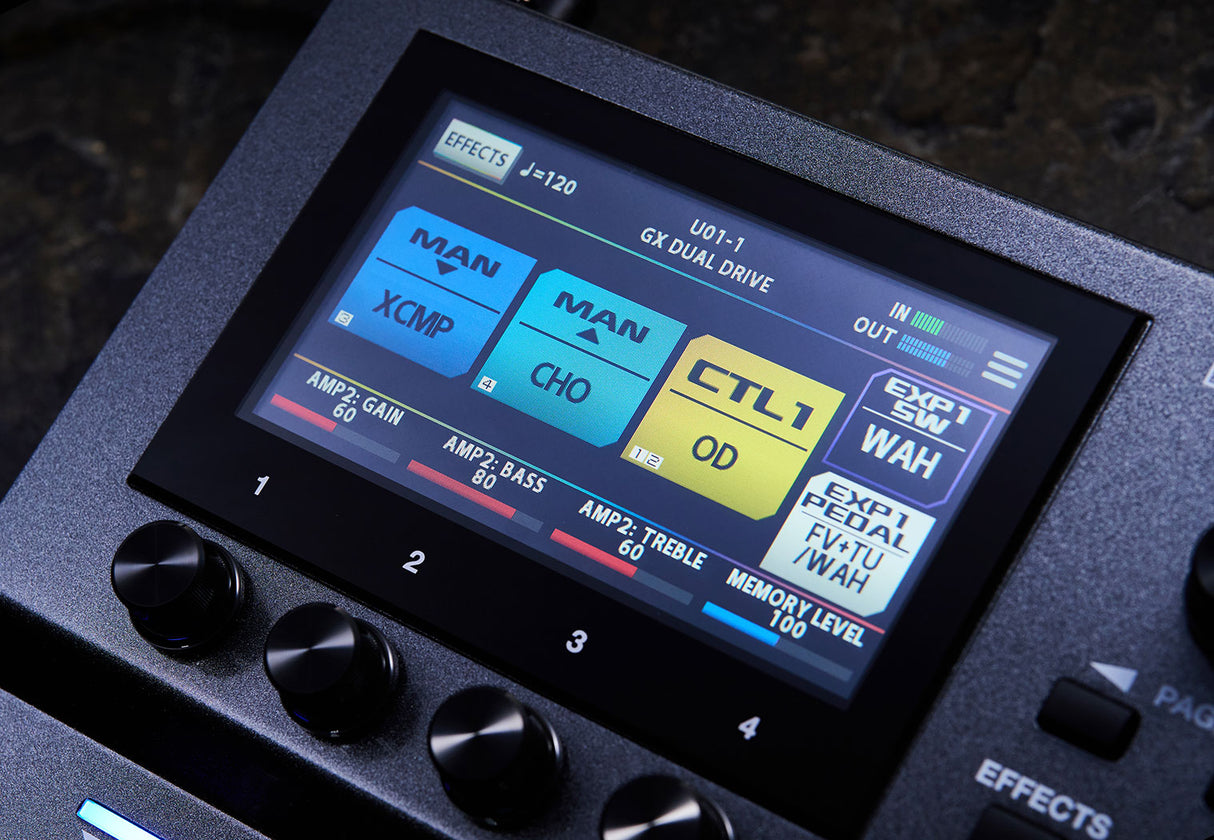 BOSS GX-10 compact multi effects processor