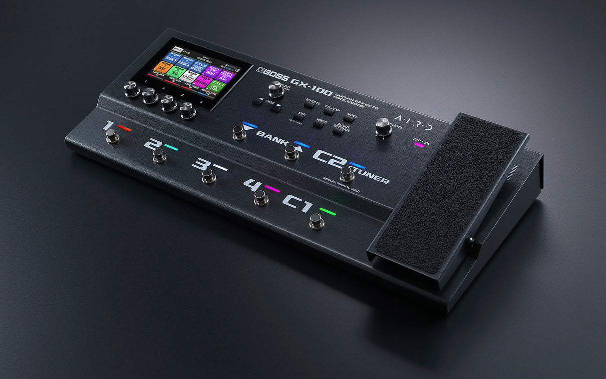 BOSS GX-100 effects processor with expression pedal