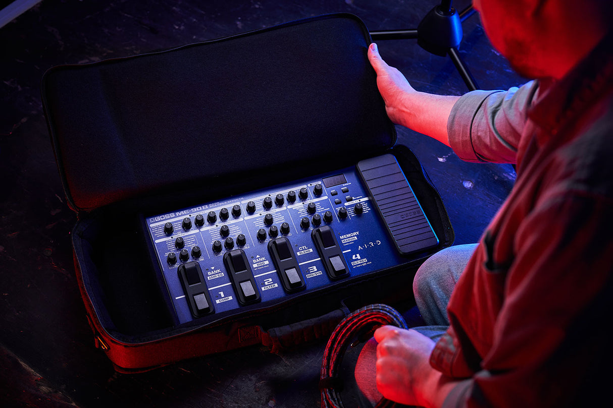 BOSS ME-90B bass guitar processor with expression pedal