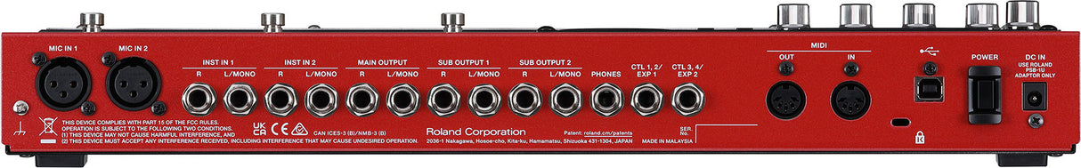 BOSS - BOSS RC-600 Loop Station - 6-Track Floor Looper with FX