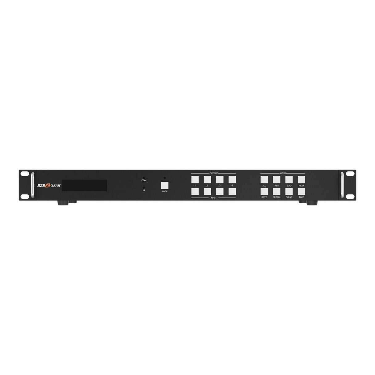 BZBGEAR BZ-MVS4X4-4K 4X4 4K UHD 18Gbps HDMI Video Wall Processor and Seamless Matrix Switcher