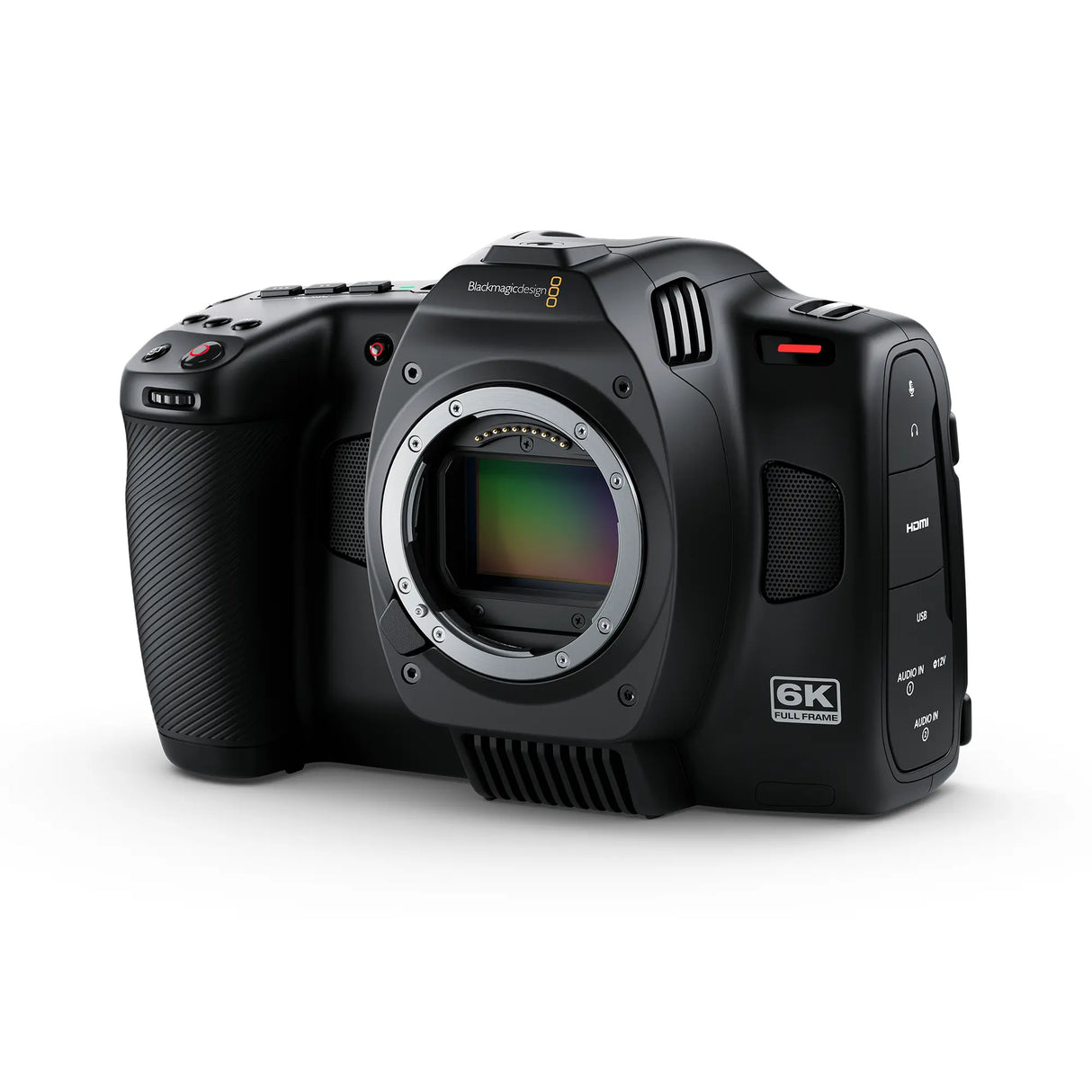 Blackmagic Design Cinema Camera 6K Digital Film Camera with L-Mount and IRIX 21mm, 45mm, Nanuk Case Kit