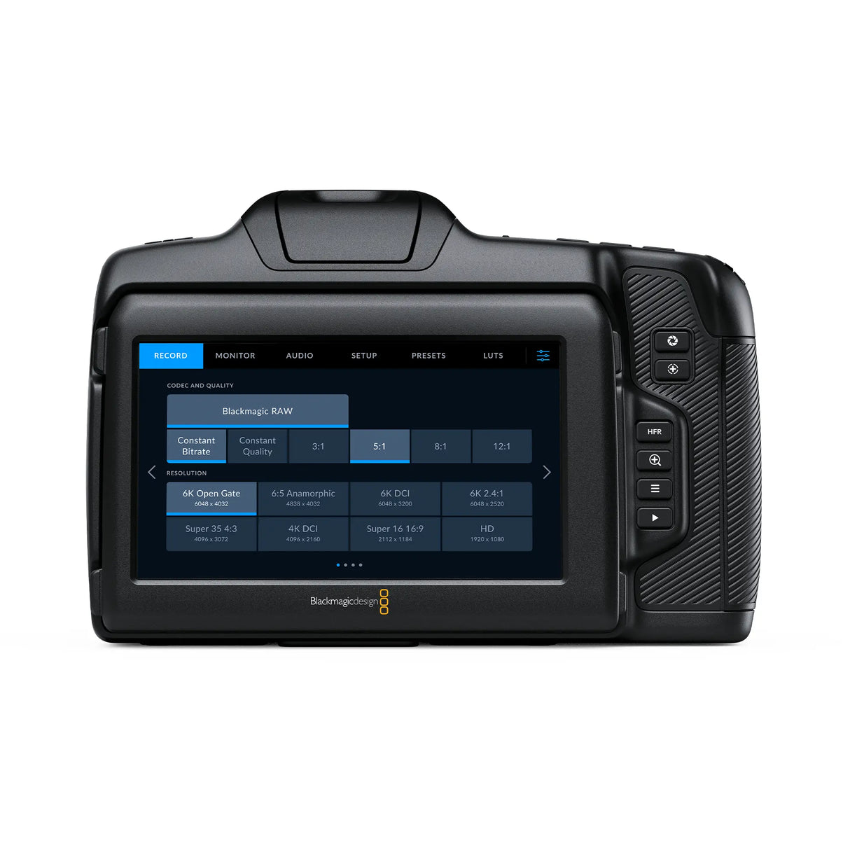 Blackmagic Design Cinema Camera 6K Digital Film Camera with L-Mount and IRIX 21mm, 45mm, Nanuk Case Kit