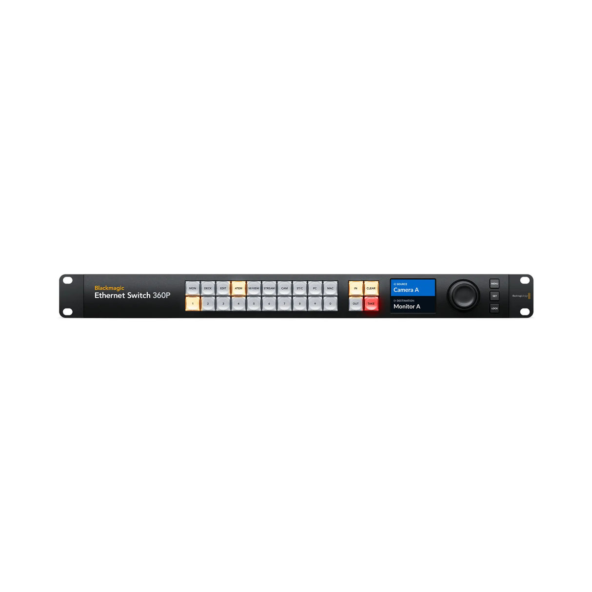 Blackmagic Design Ethernet Switch 360P with 16 10G/2 100G Ports
