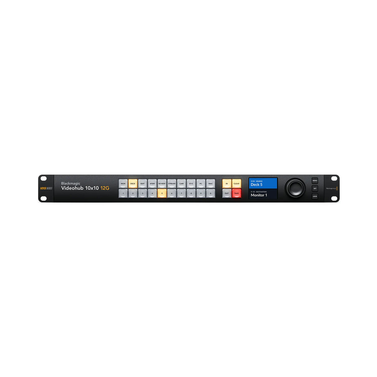 Blackmagic Design Videohub 10x10 12G Zero Latency Video Router