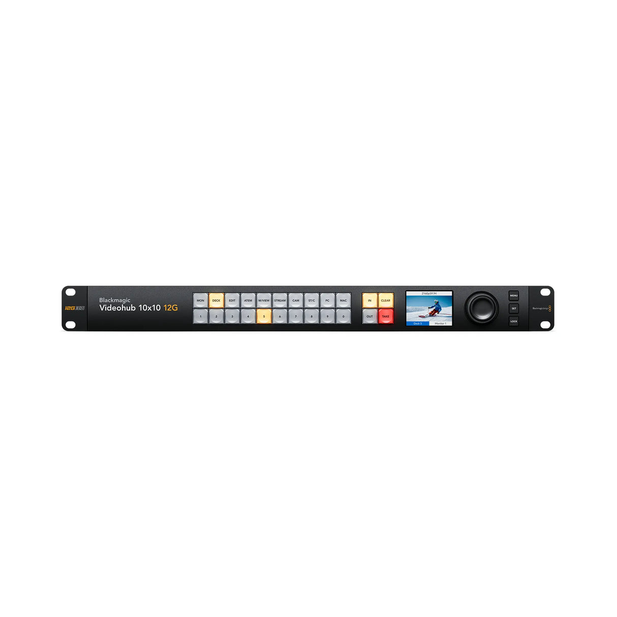 Blackmagic Design Videohub 10x10 12G Zero Latency Video Router