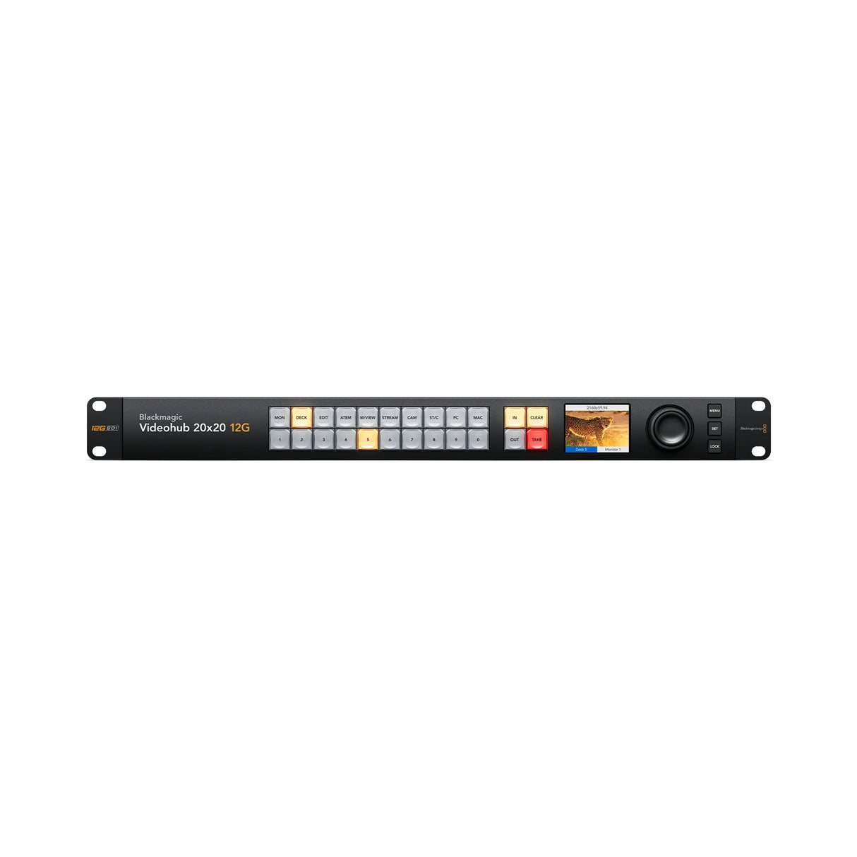 Blackmagic Design Videohub 20x20 12G Zero Latency Video Router