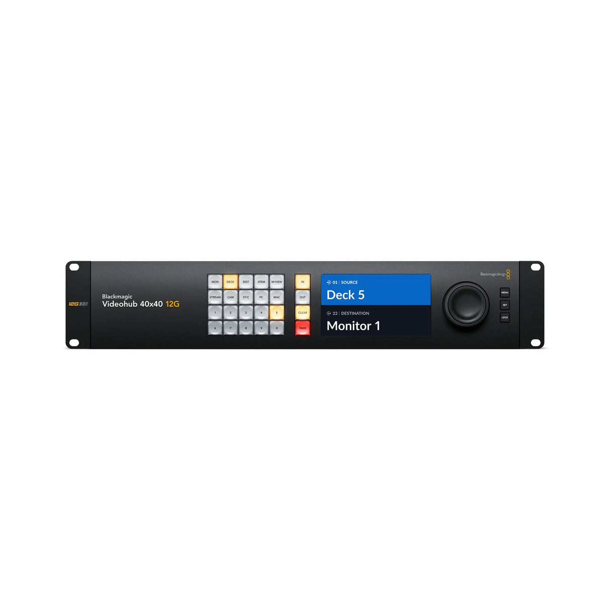 Blackmagic Design Videohub 40x40 12G Zero Latency Video Router
