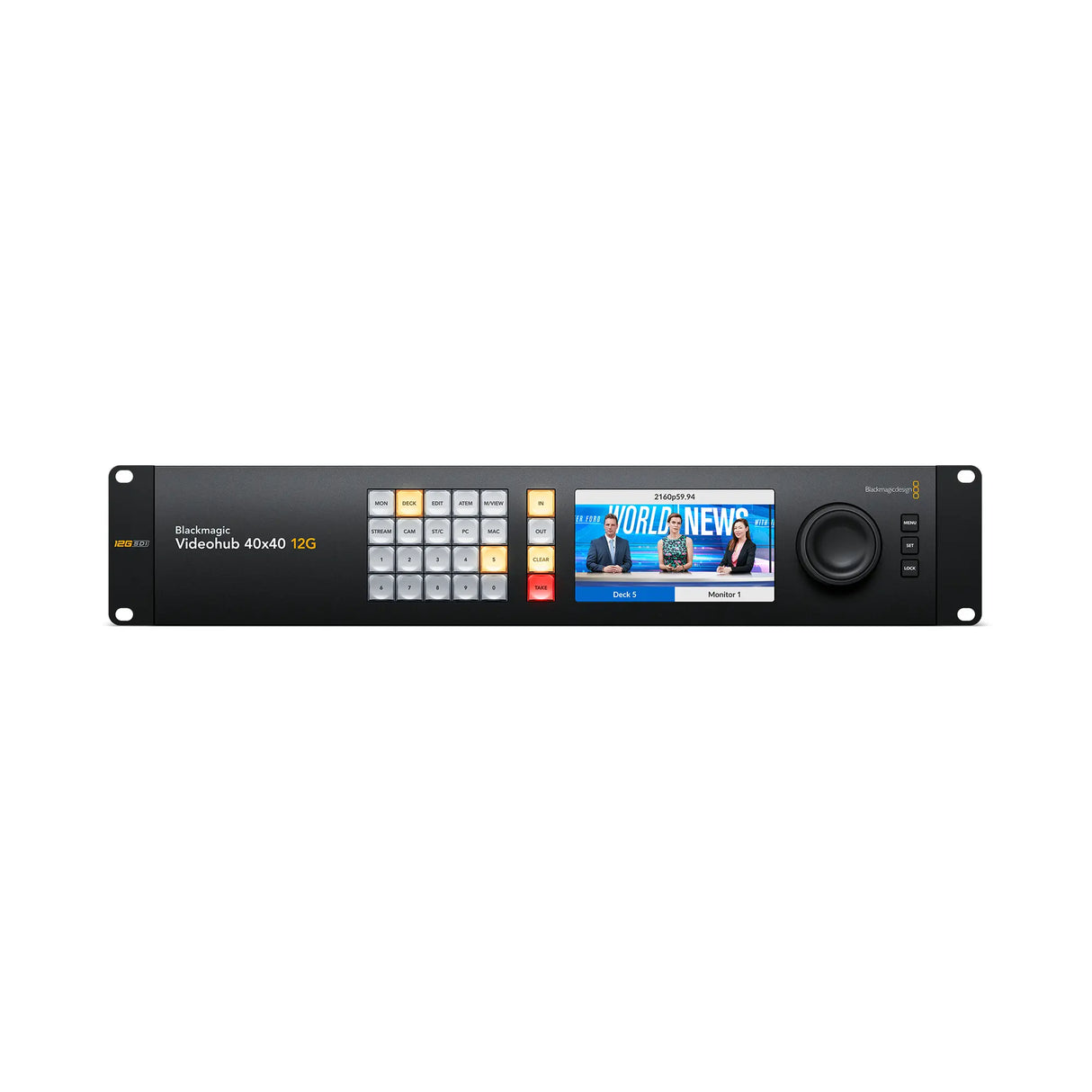Blackmagic Design Videohub 40x40 12G Zero Latency Video Router