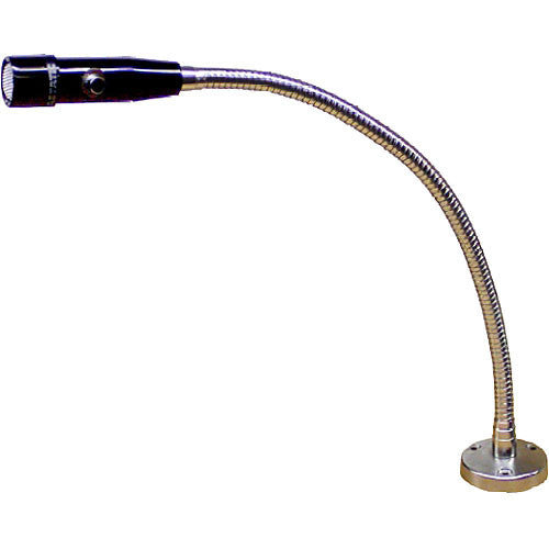 CAD Audio AMC105SNO-19 19 Inch Gooseneck Dynamic Microphone 1 DPDT Push-To-Talk, Chrome