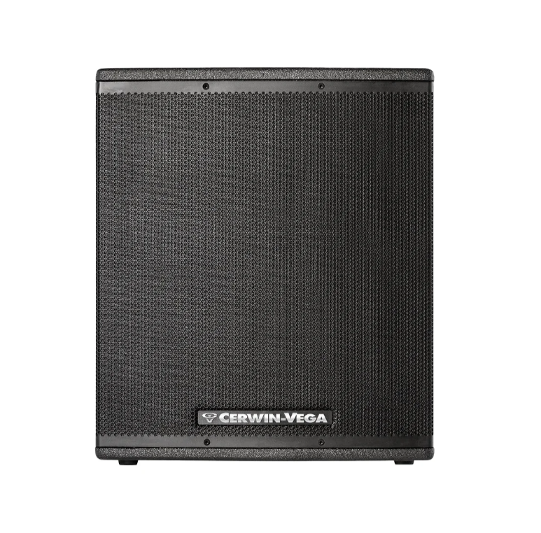 Cerwin-Vega CVX-18S 18-Inch 2000 Watt Powered Subwoofer r with Class D amplifier cardioid mode TourShield finish and XLR TRS inputs