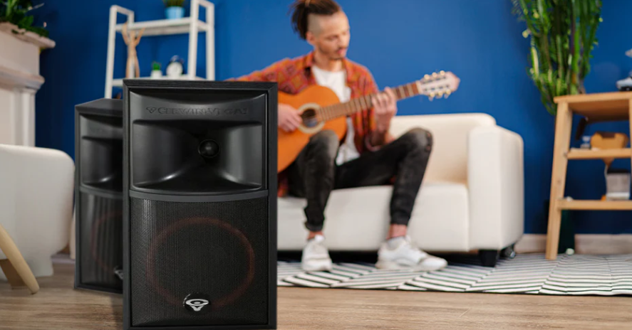 Cerwin-Vega XLS-6 6-1/2 Inch 2-Way Bookshelf Speaker with fiber impregnated woofer soft dome tweeter and black-ash enclosure
