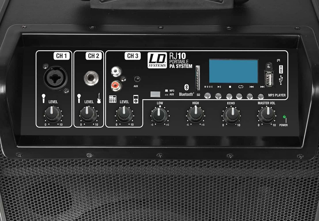 LD Systems LDRJ10 Roadjack 10 Battery Powered Bluetooth PA Speaker (Used)
