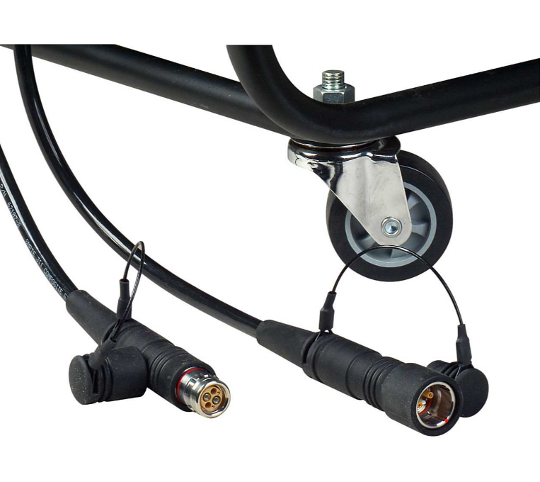 Camplex LEMO FUW-PUW-M Furukawa Outside Broadcast SMPTE 304M Fiber Camera Cable Reel 500 Foot for field production and OB setups