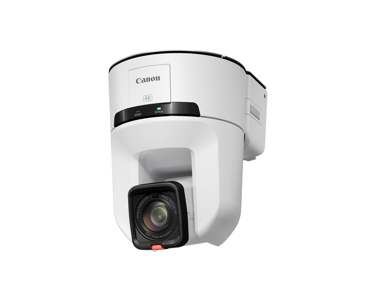 Canon CR-N400 4K 12G-SDI NDI PTZ Camera with 20x Optical Zoom (White)