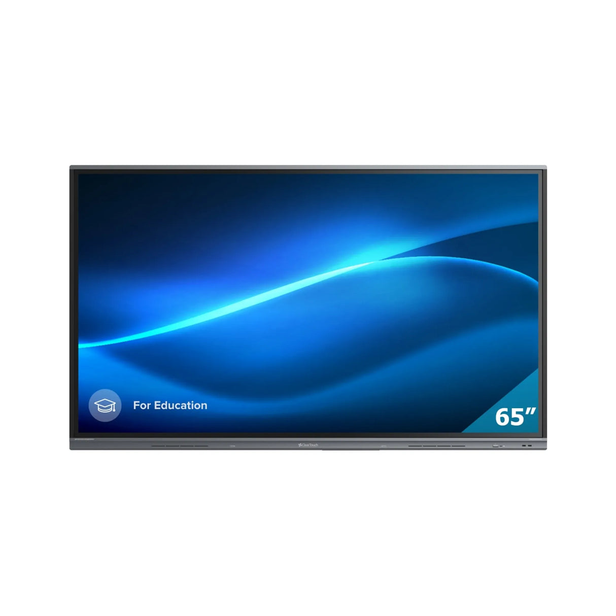 Clear Touch CTI-6065K + UH20 65 Inch 6000K + Series Interactive Panel with Mount