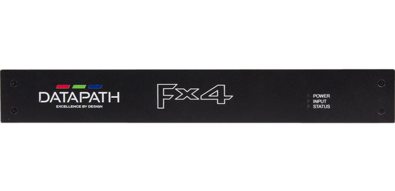 Datapath FX4/H video wall controller for 4K multi display setups