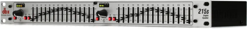 DBX 215S Dual Channel 15-Band Graphic Equalizer