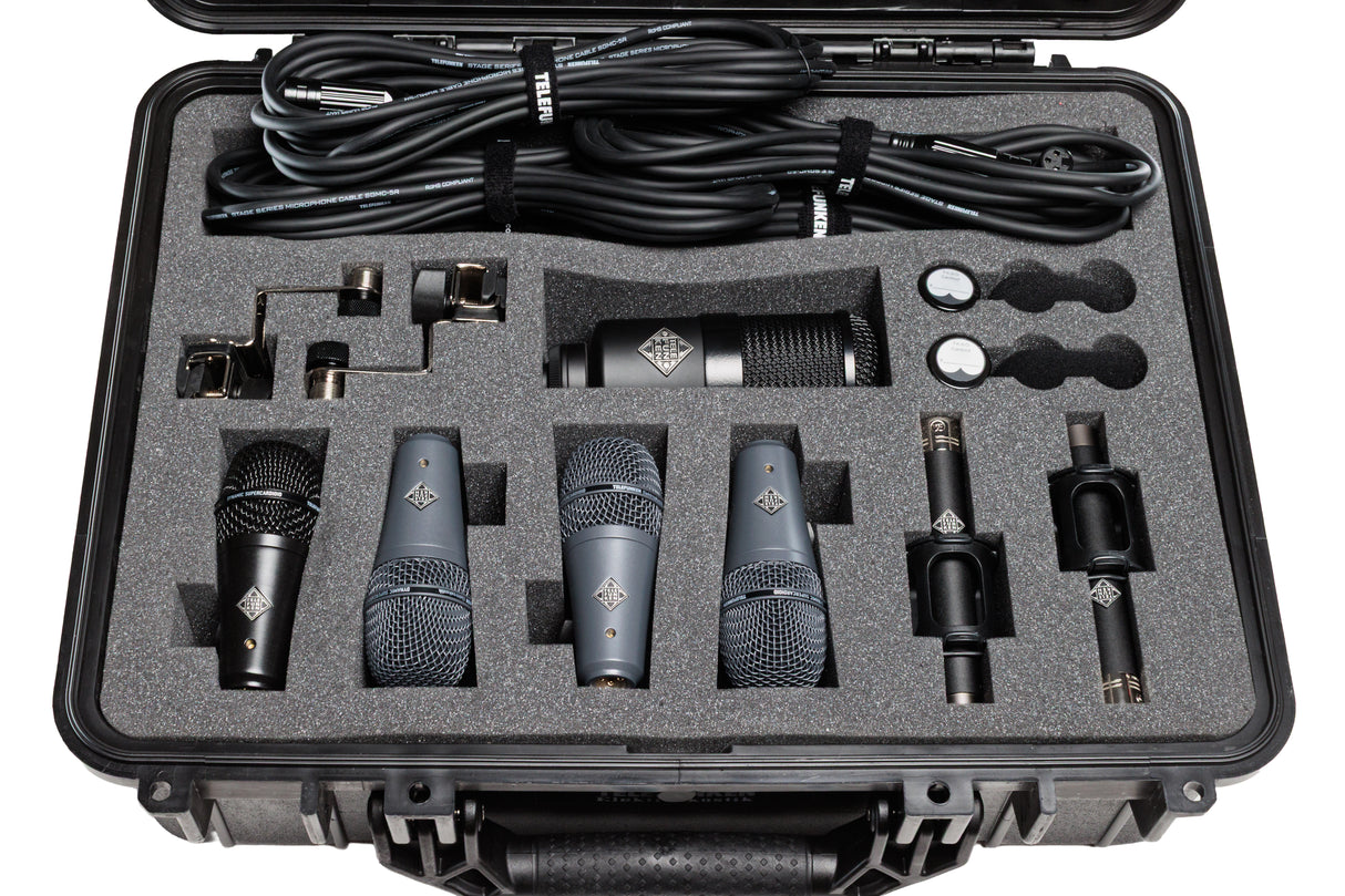 Telefunken DC7 Drum Microphone System, 7 Piece