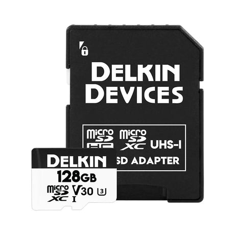 Delkin Devices 128GB HyperSpeed MicroSDXC V30