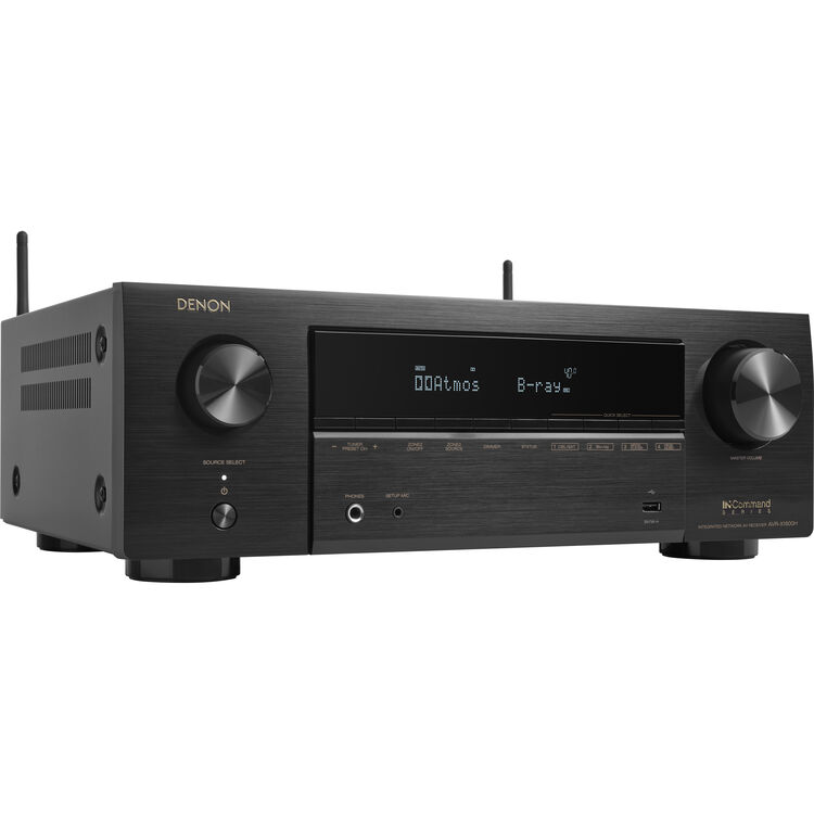 Denon AVR-X1800H AV Receiver | 7.2 Channel x 80W