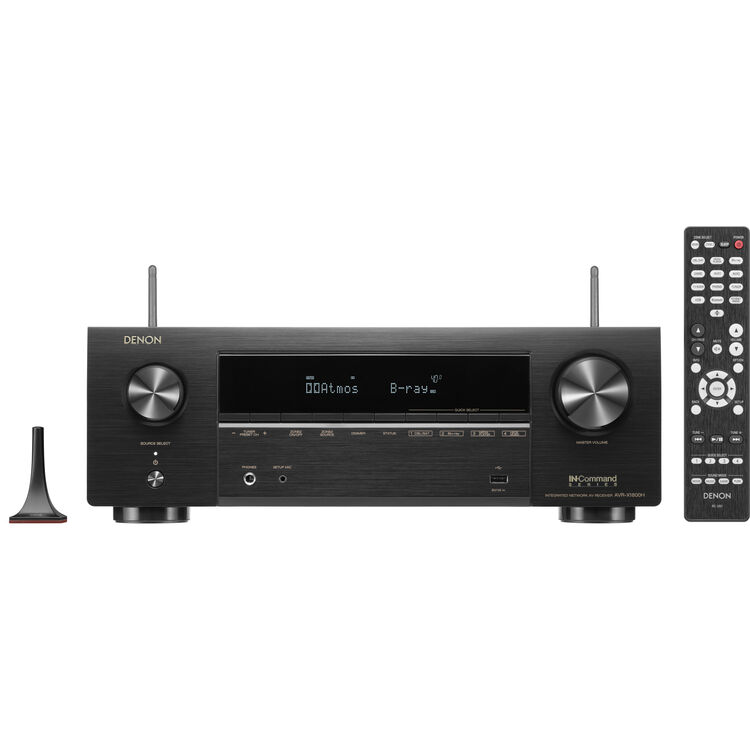 Denon AVR-X1800H AV Receiver | 7.2 Channel x 80W