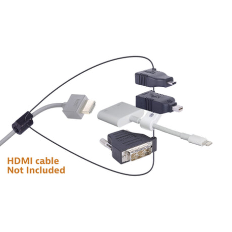 DigitaLinx DL-AR431 Secure Adapter Ring with 4 Adapters