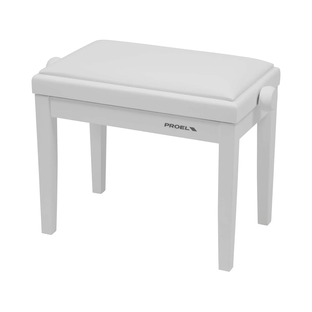 Dexibell PB90SSWWH Height Adjustable Wooden Bench White Matte