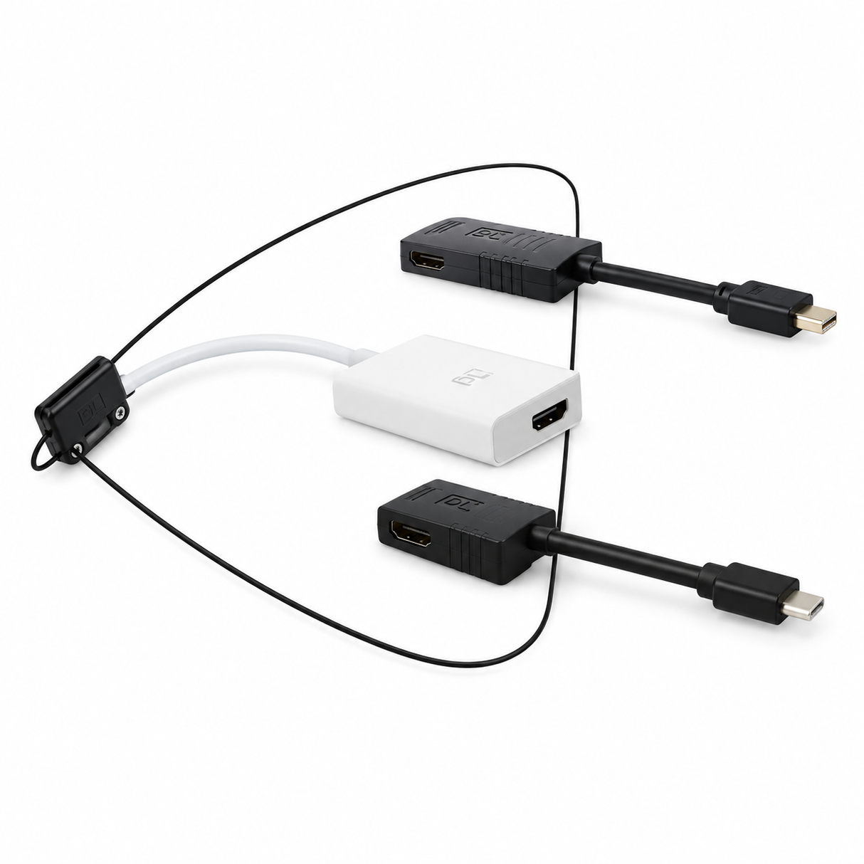DigitaLinx DL-AR4570 Secure Adapter Ring with 3 Adapters