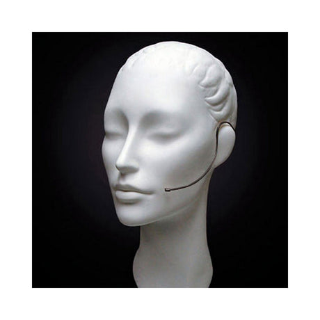 Countryman E6i Omnidirectional Earset Mic for Speaking & Vocals E6IOW6B1SL - Black 1mm Shure Transmitter