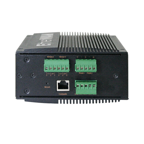 EtherWAN EX73924E-0VB 8-Port 10/100/1000BASE-T with 4 Dual-Rate Gigabit SFP Ports