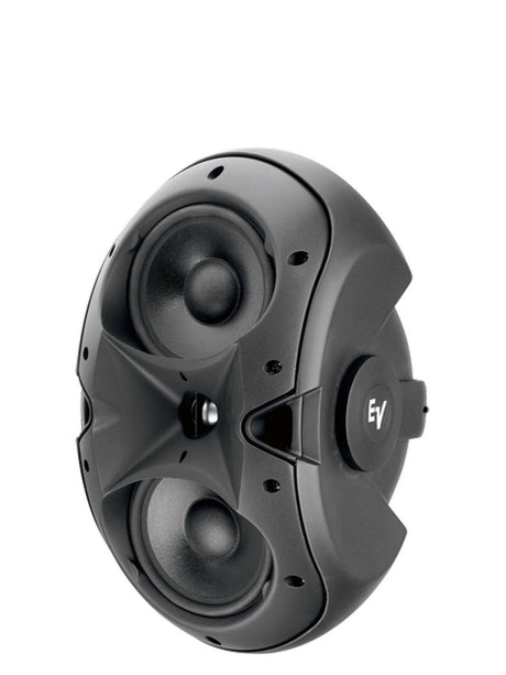 Electro-Voice EVID 6.2T Dual 6-Inch Two-Way Surface-Mount Loudspeaker and 1-Inch Titanium Tweeter and 70V/100V
