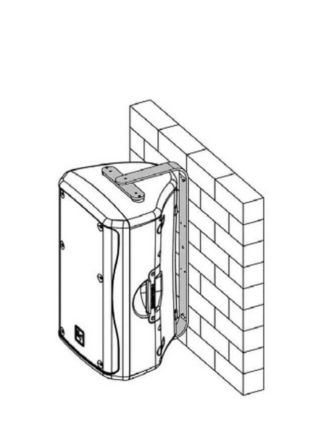 Electro-Voice MB5 Wall / Ceiling Mounting Bracket for ZX4 and ZX5 Black