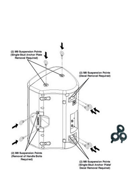Electro-Voice SSK-1 Single Stud Rigging Kit