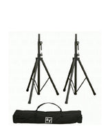 Electro-Voice TSP-1 Tripod Speaker Stands and Dual Tripod Speaker Stand Carry Bag
