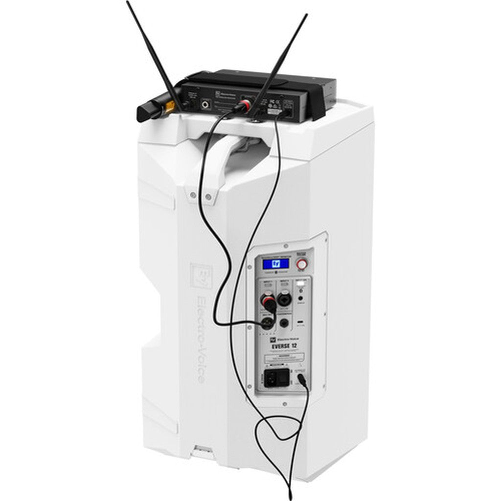 Electro-Voice EVERSE12-W 12-Inch Battery-Powered PA Speaker, White