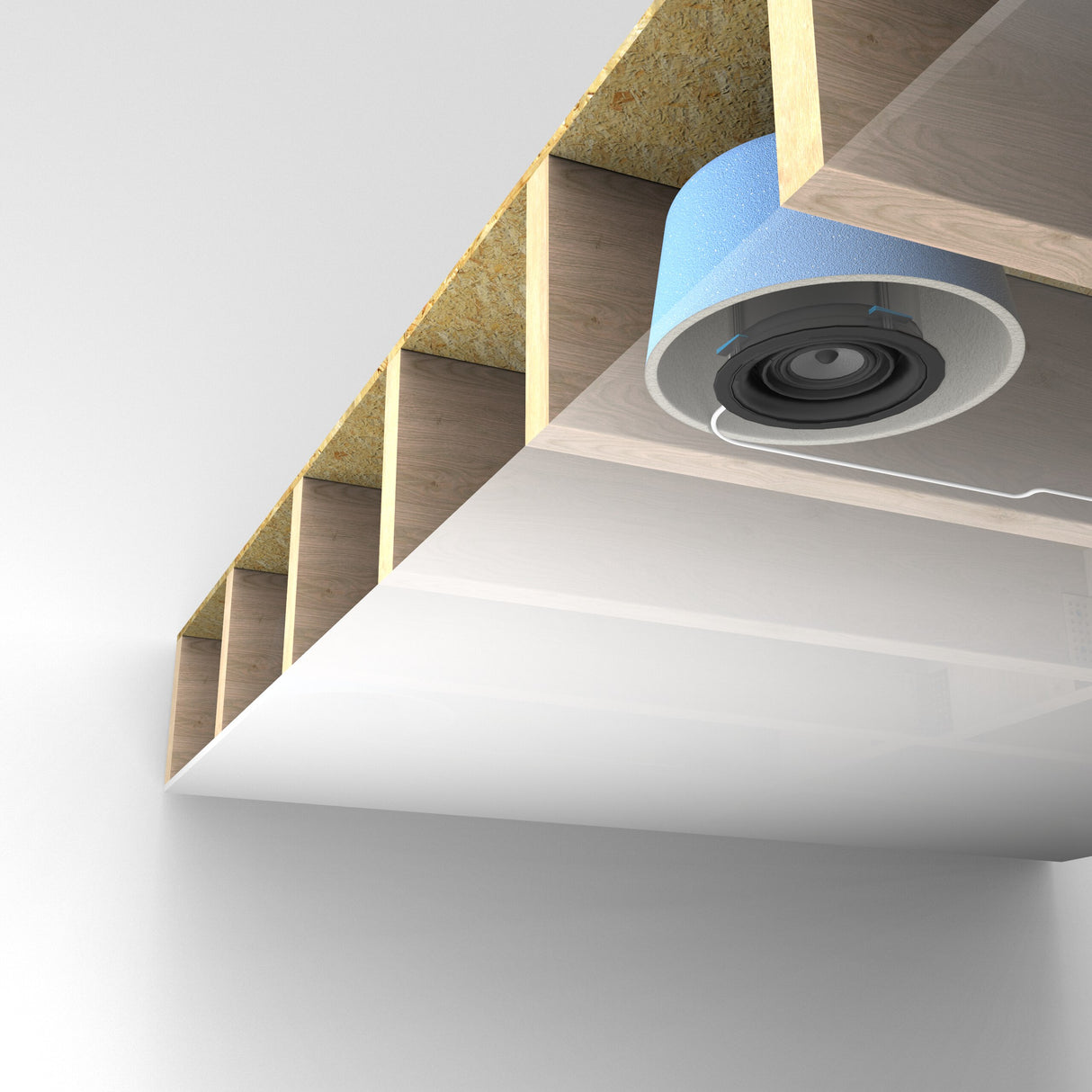 SpeakerCraft FRBC-UNI Fire Rated In-Ceiling Speaker Cover 6-Pack