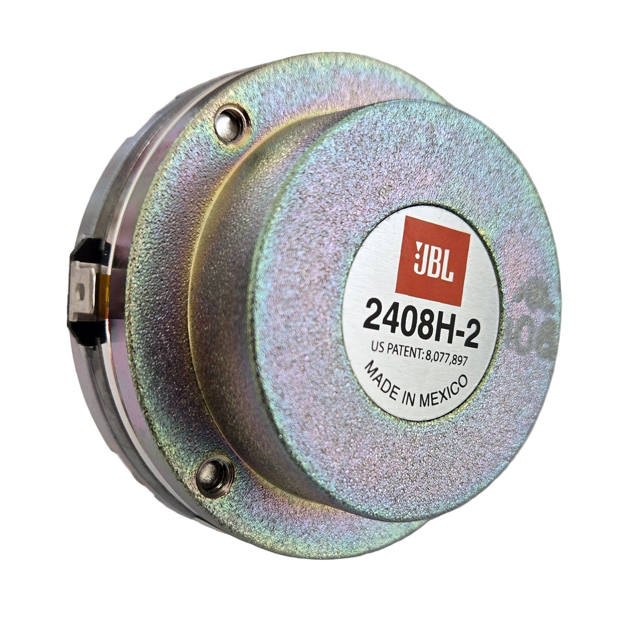 Front view of JBL Professional 2408H-2 5020337X HF Driver for PRX Speakers