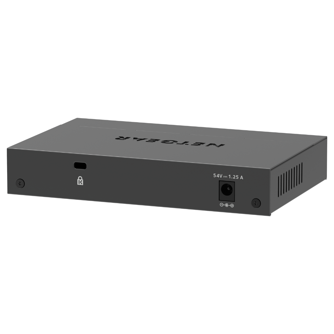NETGEAR 5-Port Gigabit Ethernet Plus PoE Switch (63W) 300 Series SOHO Plus (GS305EP)
