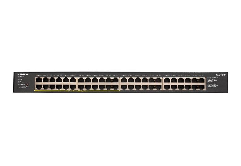 NETGEAR GS348PP 48-Port Gigabit Ethernet Unmanaged PoE+ Switch (380W)