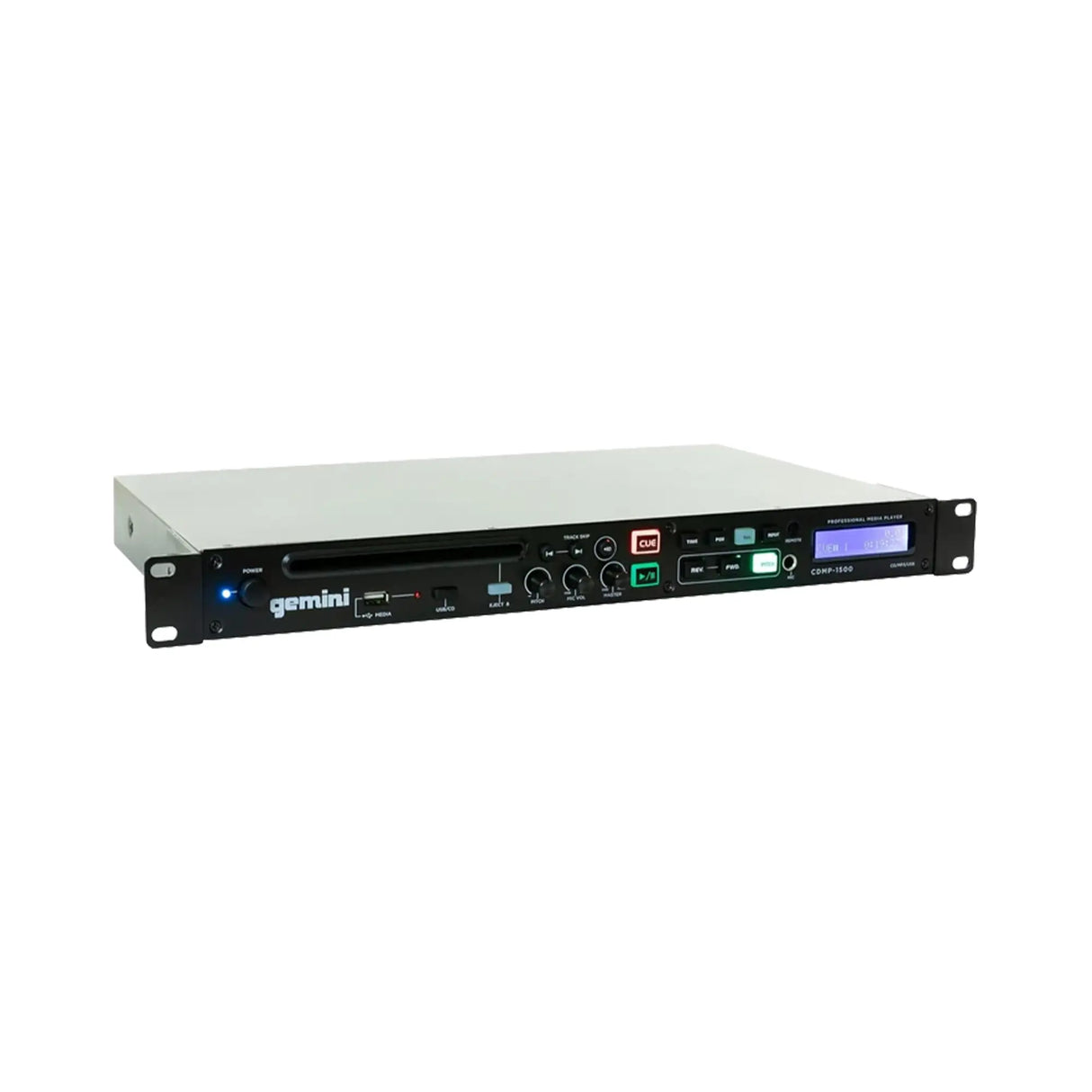 Gemini CDMP-1500 19 inch Professional Rackmount Single CD MP3 USB Media Player (Used)